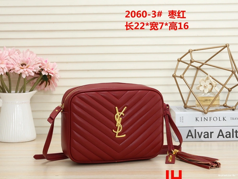 Laurent Unique YSL For Bags Yves Fashion Women 9702 Messenger Saint 1121